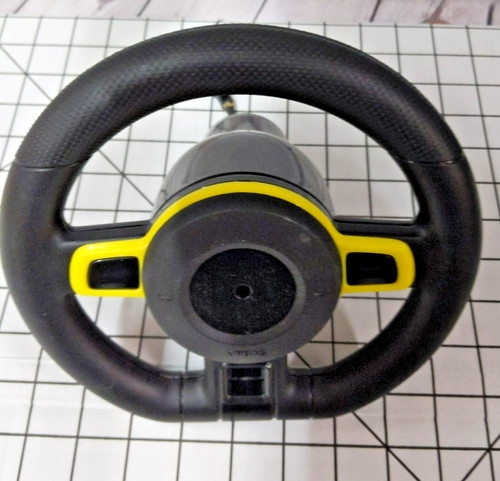 New black and yellow steering - new,