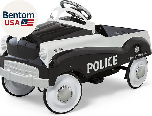 Classic police car - pedal, ride
