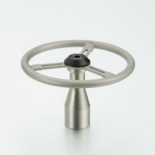 Metal steering wheel - wheel, for
