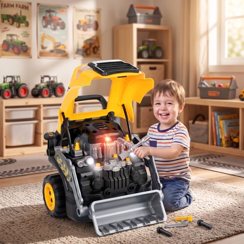 Qaba truck engine - qaba, toy,