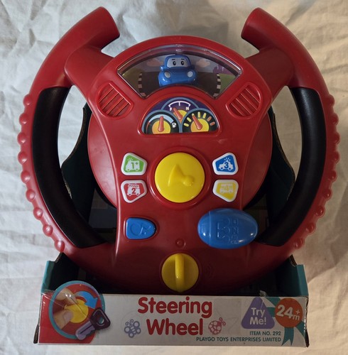 Steering wheel driver toy for - wheel,