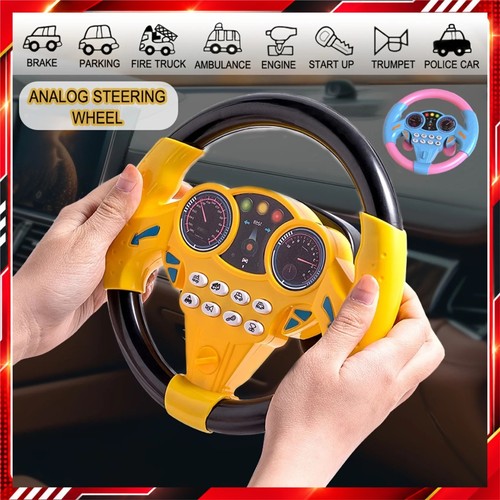 Kids steering wheel toy - steering,