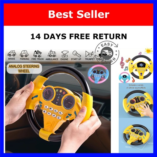 Kids car steering wheel - steering, toy