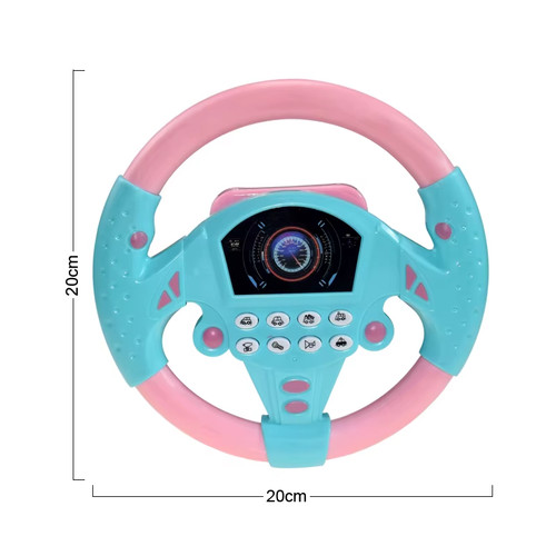 Baby steering wheel toy with - steering,