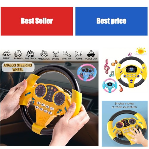 Kids steering wheel toy - wheel,