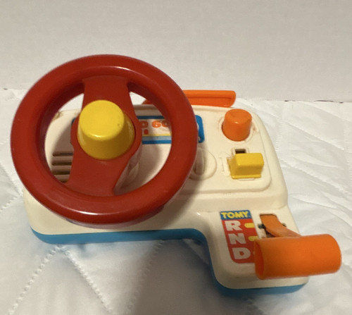 Tomy toy steering wheel - tomy,