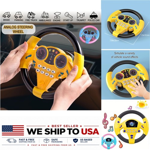 Kids steering wheel toy car - kids,