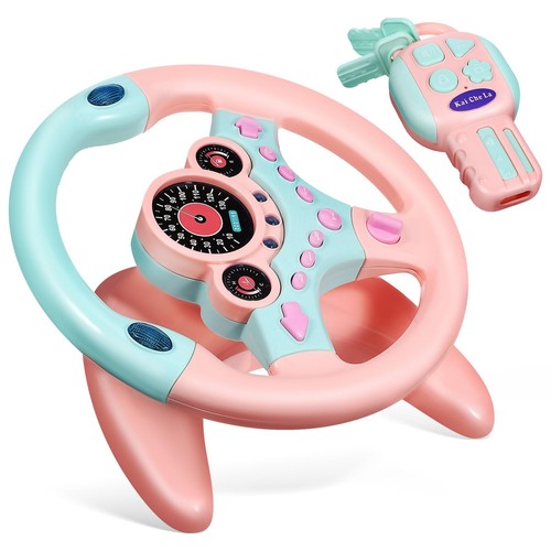 Kids steering wheel toy with - steering,