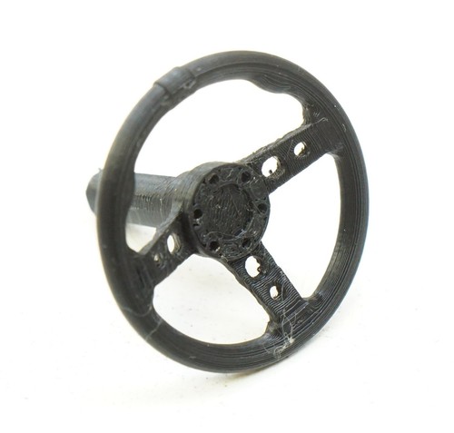 Scale steering wheel for - 1/10,