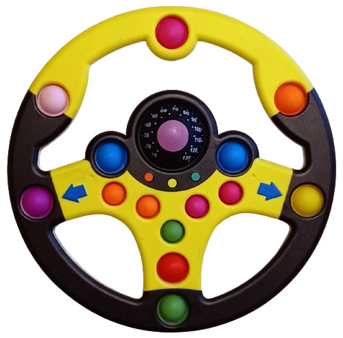 Pop steering wheel fidget - pop-it,