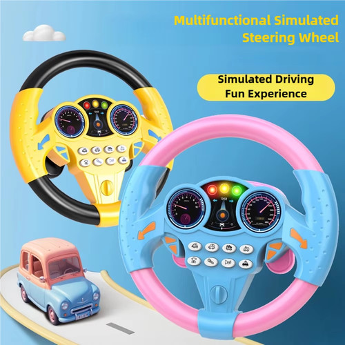 Kids steering wheel toy - steering,