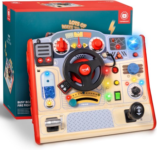 Busy board steering wheel toy - busy,