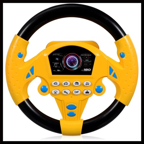 Kids plastic steering - kids, wheel
