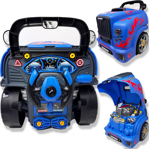 Interactive large truck engine - interactive,
