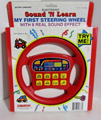 Creatoy red steering - creatoy, toy